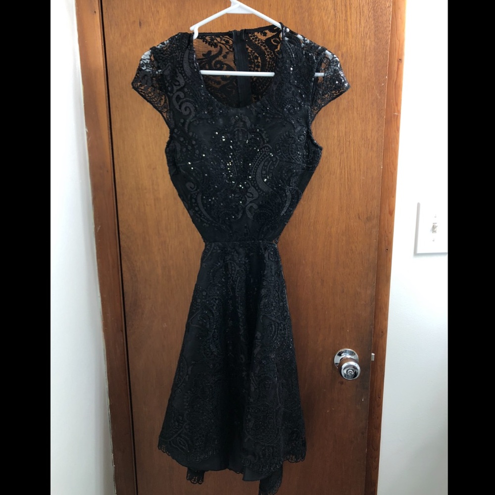 Black homecoming/ party dress